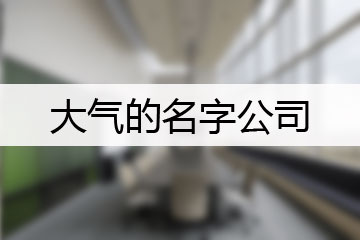 大氣的名字公司